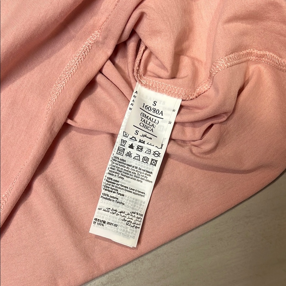 AllSaints Pink Short Sleeve T-Shirt - Picture 5 of 6
